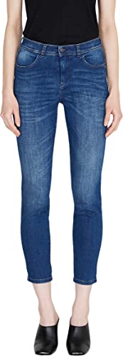 Sisley Damskie spodnie 4RR3575V7 Jeans, Blue Denim 901, 28, Blue Denim 901, 28