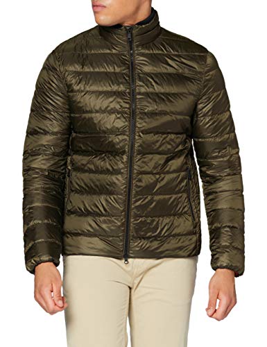 Geox M DERECK SHORT JKT Męska kurtka puchowa, Zielony (Beech Green), 56