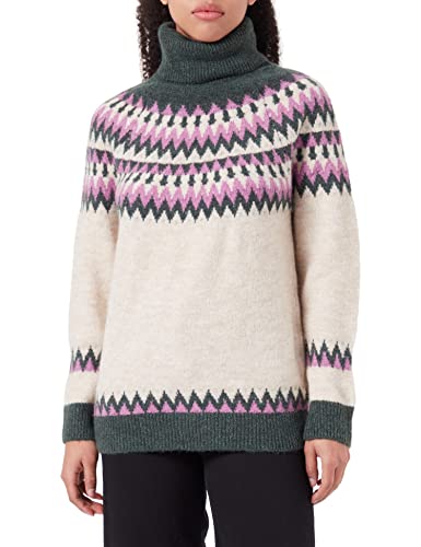 ICHI Sweter damski IHPOVOKE LS, 1304011/Oatmeal Melange, XXL