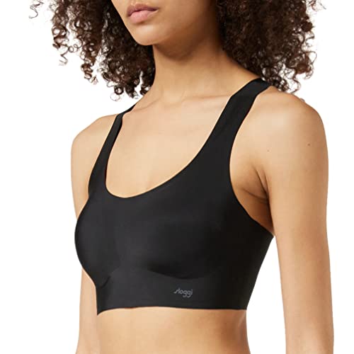 Sloggi Kobiety Zero Feel Racerback Top Ex Bustier, Czarny, L