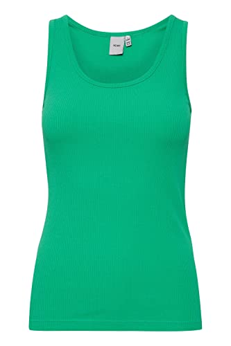 ICHI Damska koszulka na ramiączkach, 165932 / Holly Green, XL