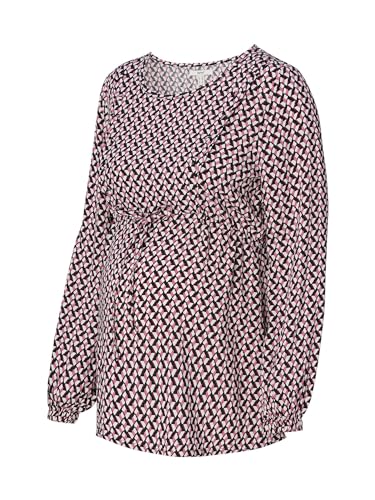 ESPRIT Maternity Bluzka damska z długim rękawem i nadrukiem, Off White - 103, 44