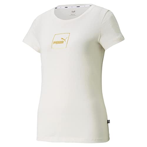 PUMA Holiday Tee Koszulka damska, Ivory Glow, M