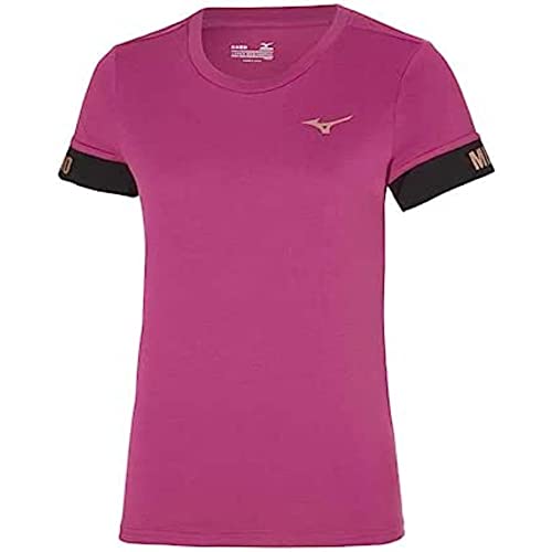 Mizuno Damska koszulka treningowa, magenta Haze, XS