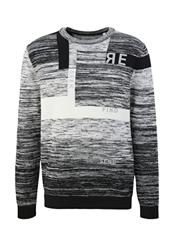 s.Oliver Sweter męski, czarny, XL, czarny, XL