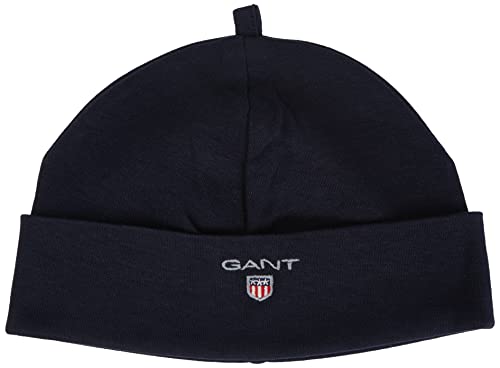 GANT Unisex Baby ORIGINAL czapka beanie, Evening Blue, One Size