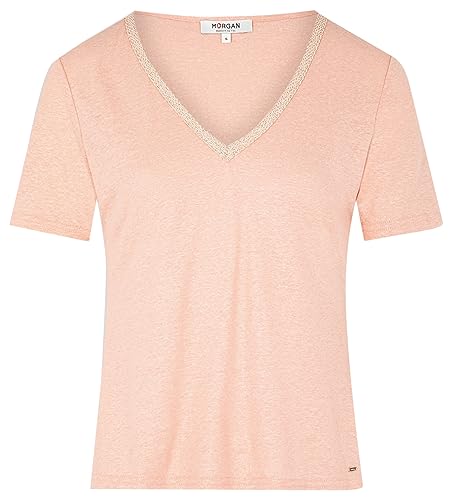 Morgan Damska koszulka DAG Medium Pink TM, Wędkarstwo, M