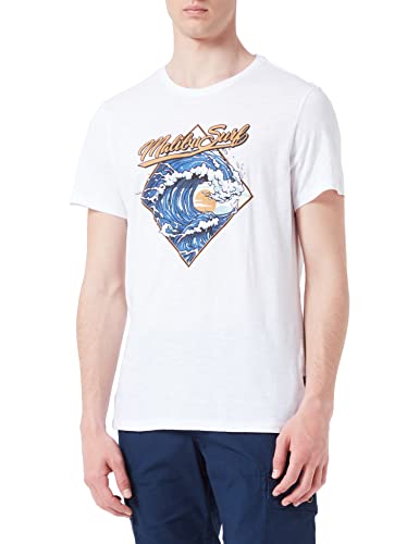 Blend T-shirt męski, 110601/jasny biały, XL