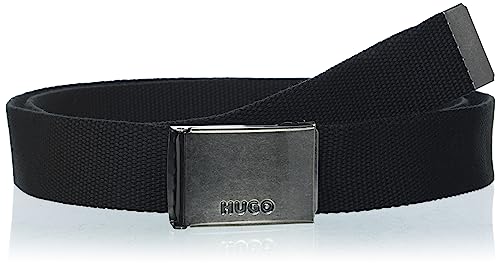 HUGO Pasek męski Apparel, czarny (Black1), jeden rozmiar