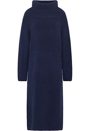 Jalene Damska sukienka z długim rękawem midi 81133462, granatowa, M/L, grantowy, M-L