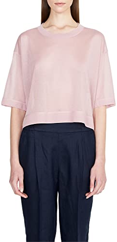 Sisley T-shirt damski, Różowy 67z, M