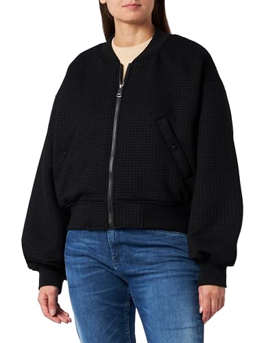 LIBBI Damska bluza z kapturem, czarny, S
