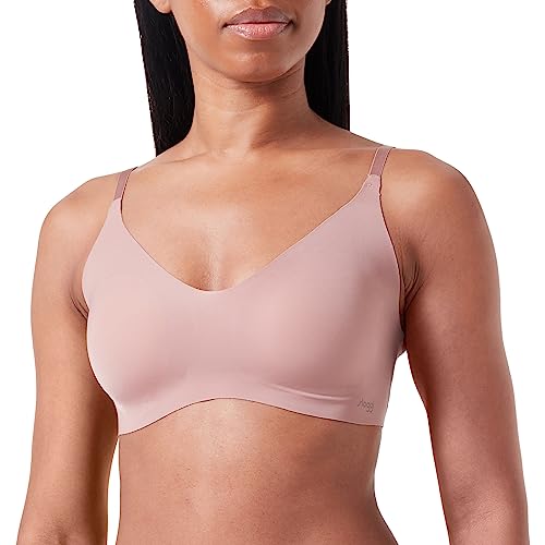 Sloggi Damska Braletka Zero Microfibre 2.0 H Top, Cacao, XS