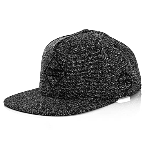 Blackskies Czapka Snapback czapka z daszkiem, czarna, brązowa, szara, uniseks, jakość premium, apollon, jeden rozmiar