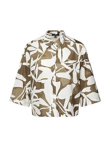 Mavi Damska bluzka z nadrukiem, khaki, biały, XXS
