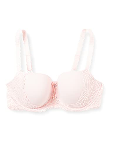 Bestform Damski biustonosz z fiszbinami, Blush, 90D