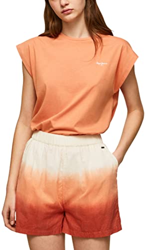 Pepe Jeans Damska koszulka Bloom, Brzoskwinia, XS, Brzoskwinia, XS