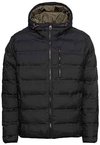 camel active Męska kurtka wodoodporna i wiatroszczelna Texxactive Blouson, czarny, 102