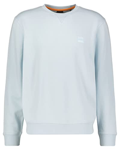 BOSS Koszulka męska Westart, Otwarty Blue469, XXL