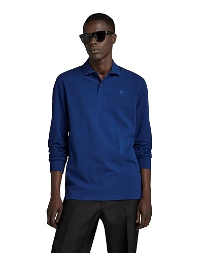 G-STAR RAW Męska koszulka polo Dunda Core, Niebieski (Ballpen Blue D14141-5864-1822), XXL