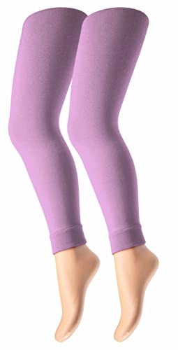 Camano Unisex dziecięce legginsy Online Children fine Sustainable 40DEN 4-pak skarpet, Mauve, 98/116, Mauve, 146