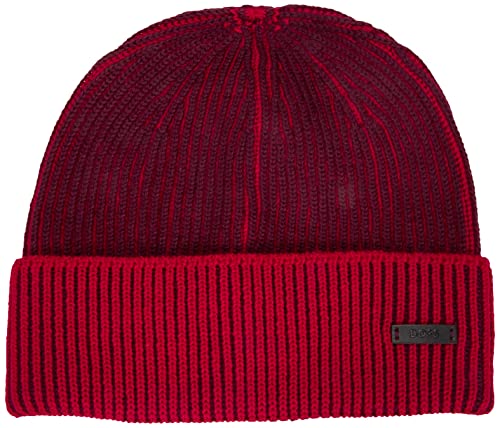 BOSS czapka męska lupini, Dark Red604, jeden rozmiar