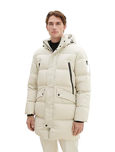 TOM TAILOR parka męska, 26199 - Beige Alfalfa, L