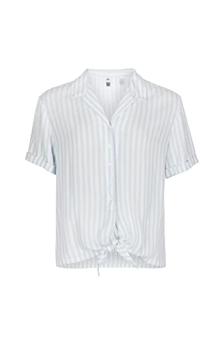O'Neill Damska koszula tkana Cali Bluzy z krótkim rękawem, 35080 niebieski Ao, L/XL (2 sztuki)