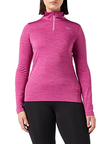 Mizuno Damski Impulse Core LS HZ Bieganie, Magenta Haze, XS