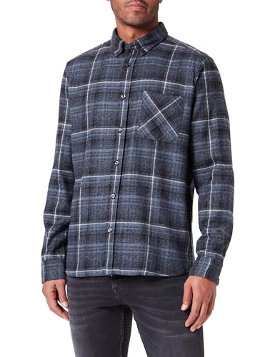 HUGO Ermann koszula męska na czas wolny, czarny (Black1), XXL