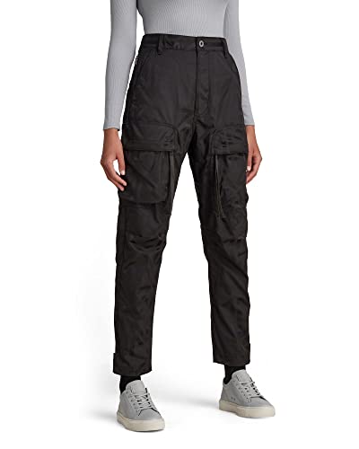 G-STAR RAW Damskie spodnie Boyfriend Tapered 3D Pocket, Czarny (Dk Black C906-6484), 24W
