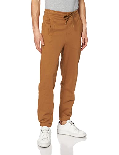 Springfield Spodnie męskie typu jogger oversize, Tostado, S