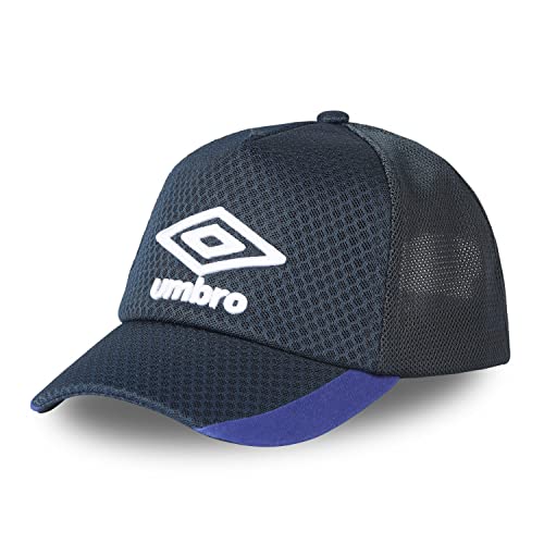 UMBRO Męska czapka z daszkiem, Granatowe logo białe, rozmiar uniwersalny