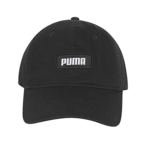PUMA Uniseks regulowana czapka bejsbolowa z daszkiem, czarna/szara, jeden rozmiar