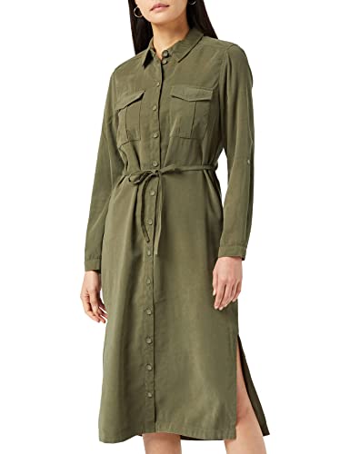 ONLY Damska sukienka koszulowa Onlnew Aris Life Long Bu PNT, Liść winogron, 36