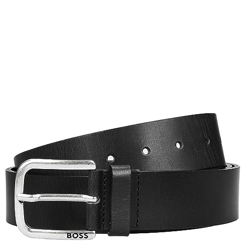 BOSS Męski pasek Janni_Sz40, czarny 1, 110, czarny (Black1)
