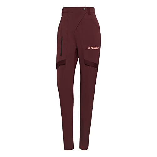 adidas Damskie spodnie W Zupahike Pts, czerwone (Rojsom), 38, czerwony (Rojsom), 38