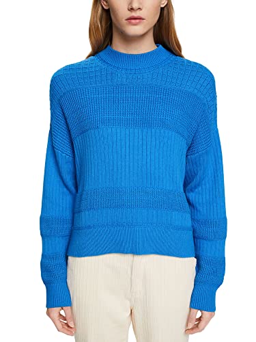 edc by ESPRIT Sweter damski, niebieski, S