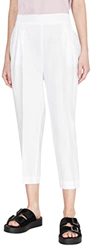 Sisley Spodnie damskie, White 101, 40
