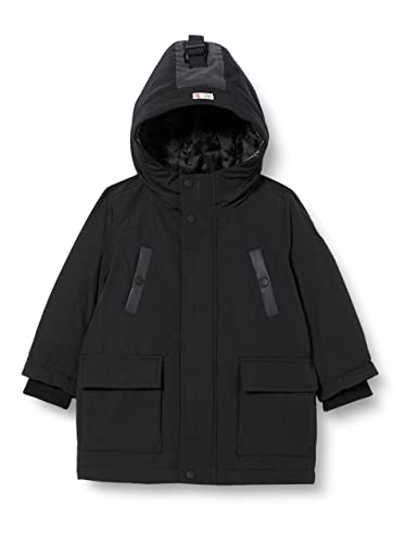 Noppies Kids Chłopięca kurtka zimowa Neer, Jet Black - P794, 110