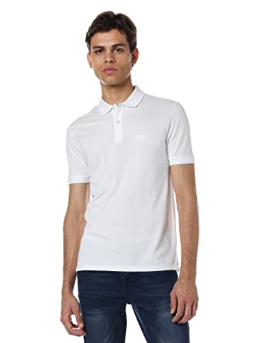 Hugo Boss Męska koszulka polo z krótkim rękawem Pallas, biały, XXL