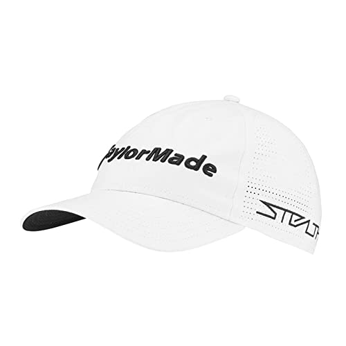 TaylorMade Męska czapka Tour Litetech Hat Tour Litetech Hat, Biały/wystawny ogród, jeden rozmiar