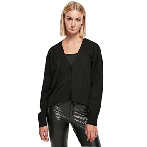 Urban Classics Damski kardigan damski Ecovero Oversized, czarny, 5XL