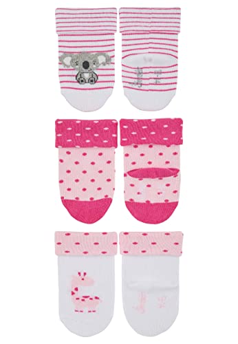 Sterntaler Skarpety chłopięce chłopięce 3-pak koala skarpety, białe, 18