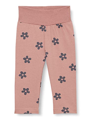 Pinokio Legginsy dziecięce Hppiness, 95% bawełna, 5% elastan różowy, kwiaty, dziewczęce rozm. 62-104 (98)