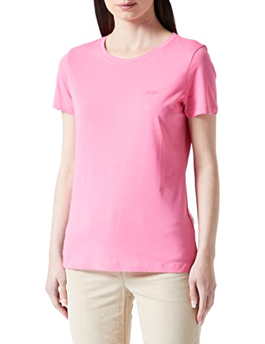 BOSS T-shirt damski, średni różowy., L