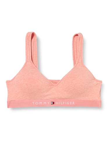 Tommy Hilfiger Biustonosze damskie typu bralette (rozmiary dodatkowe), Flora różowy wrzos, S