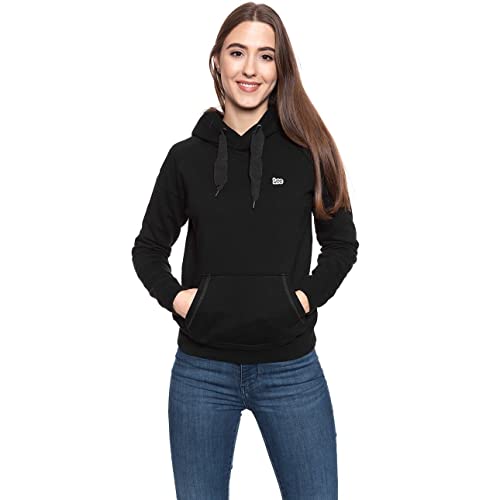 Lee Bluza damska z kapturem, Czarny (czarny 01), M