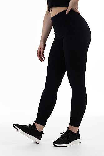 Hootomi Legginsy damskie, czarne, XL, czarny, XL