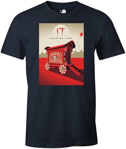 cotton division Męski T-shirt, niebieski morski, XL
